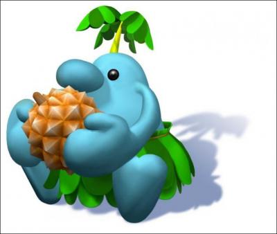 This character is an inhabitant of ile Delfino. Do you know what's this name ?