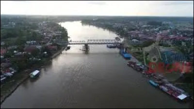 The longest river in Indonesia is..