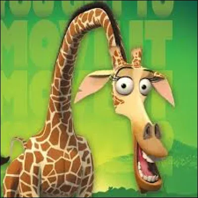 In which animated film can we see this giraffe named Melman?