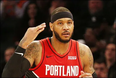 What is Carmelo Anthony's number?