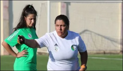 What country is the coach (Soccer) Naima Laouadi from ?