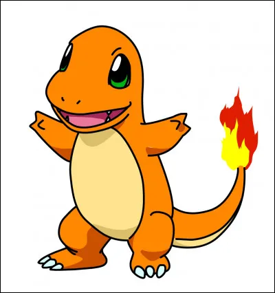 This Pokémon is a fire type, who is it?