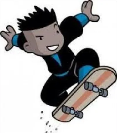 A passionate skateboarder, but above all a great ninja!