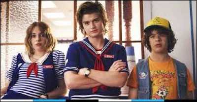 At the end of season 3, where do Steve and Robin apply?