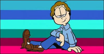 He's Garfield's cat master.