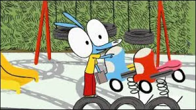 He's in love with Petula. It's :