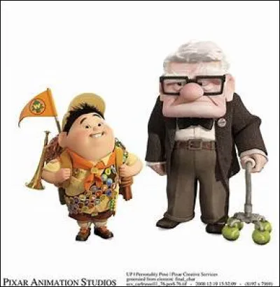 Which part of the world is Carl flying to in La-haut?