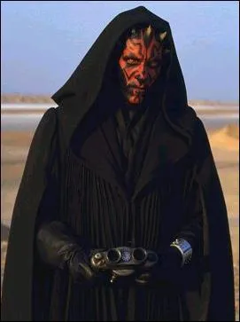He is a Zabrak, he is the apprentice of Darth Sidious :