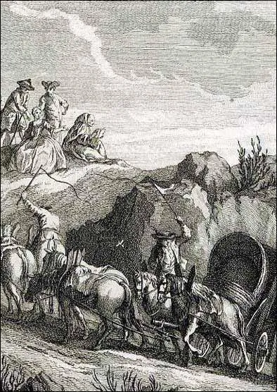 Which animal gene the coche of La Fontaine?