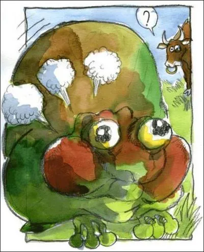 Who wanted to be as big as the ox?