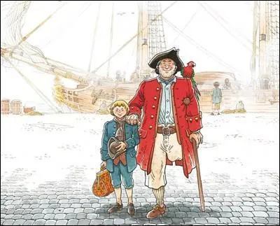 What's on Robert Louis Stevenson's island?