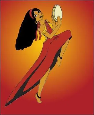 What is the name of the bohemian in "Notre-Dame de Paris"?