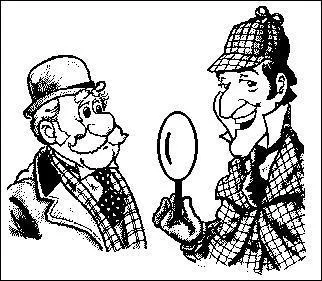 Who is the companion and biographer of "Sherlock Holmes"?