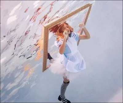 "De l'autre cote du miroir" is the sequel to which famous story?