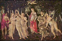 Which representative painter of the Quattrocento realized the allegory of 'Spring'?