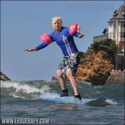 He never forgets his armbands even when :