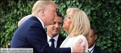 Donald cheats on his wife with Brigitte, who is his current wife?