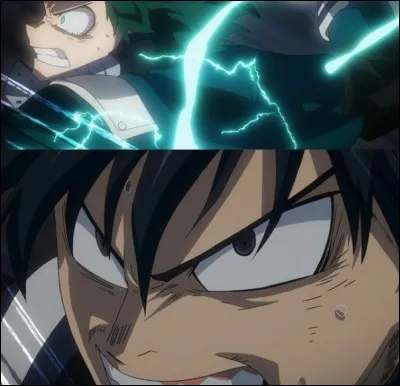 Who helps Tenya and Izuku against this villain?