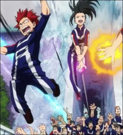 Who finishes first in the race?