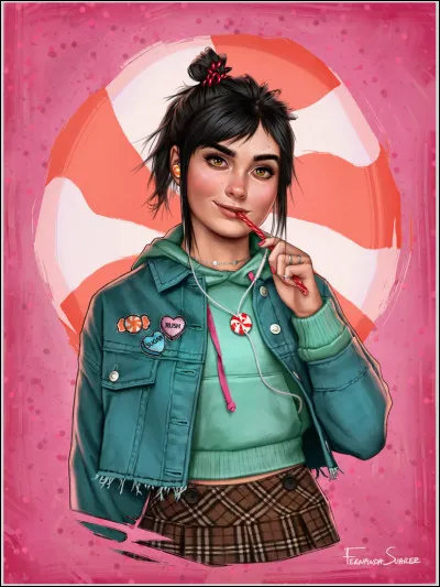 This one is more recent and is in the movie Ralph .