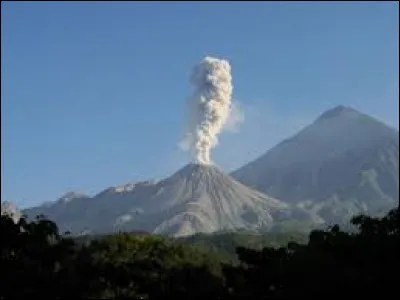 Here is another volcano, the Santa Maria, where is it?