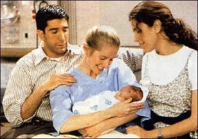 What name did Suzanne and Carol initially decide on for Ross's child if it was a boy?