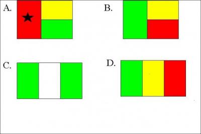 Which of these is the Beninese flag?