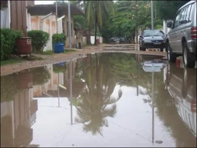 In Benin, which is the rainiest month?