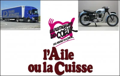 Who said: "A word of advice: don't drink and drive - you might spill!