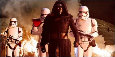 How does Kylo Ren kill his father Han Solo?