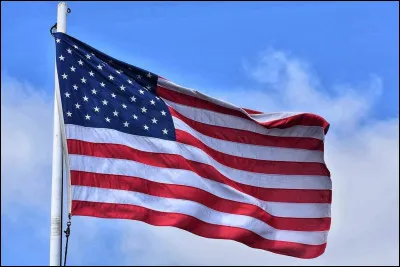 How many stars are there on the American flag ?