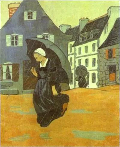 Which painter from the Nabis group painted 'L'averse'?