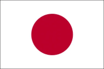 What color should I replace the white background of the Japanese flag to form the Bangladesh flag?