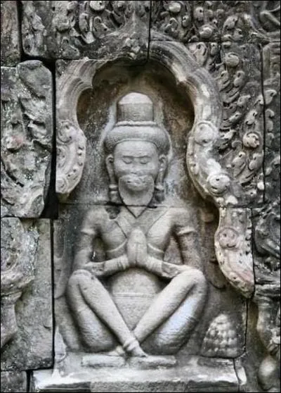 In which country is the Angkor site located?