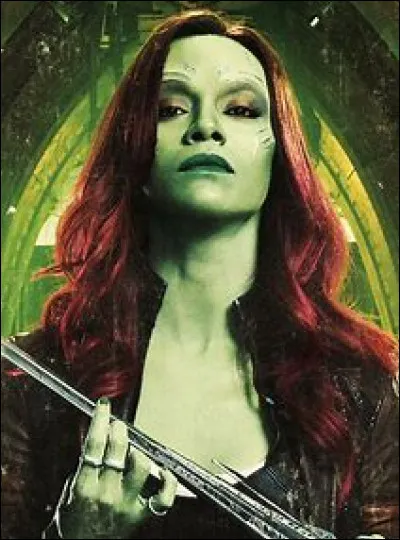 Gamora is the half-daughter of which villain?