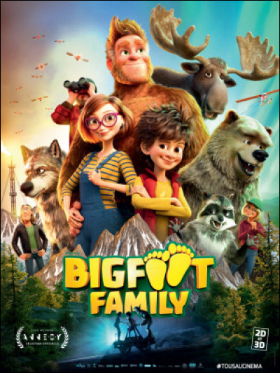 What country is the animated film "Bigfoot Family" from?