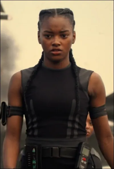 This widow is finally set free at the end of the film. What is her name?