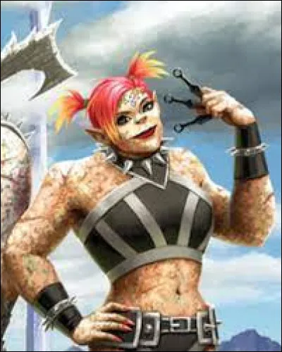 Who has an ogre as a bodyguard?