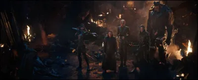 In "Avengers: Infinity War", Thanos' 4 warriors form: