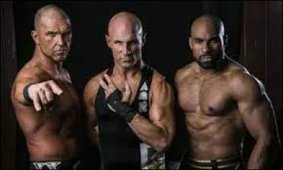 What is the name of this team of wrestlers ?