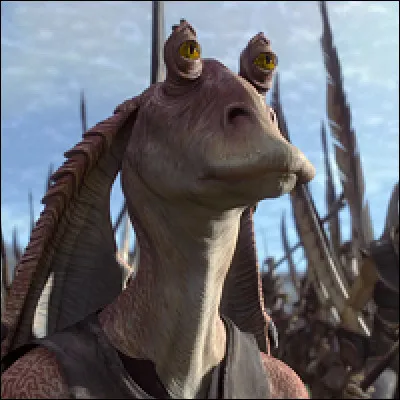 Where do those who are of the same species as Jar Jar Binks live?