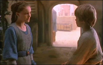 What does Anakin compare Padme to?