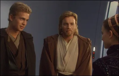 Where are Obi-Wan, Anakin and Padme taken after capture?