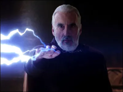 Where does Count Dooku inflict a wound on Anakin?