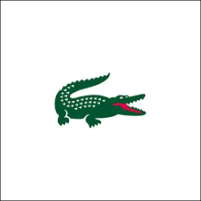 Which brand does this crocodile represent?