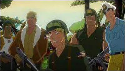 What are they fighting in this island?