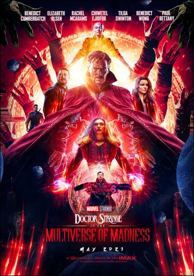In the film Doctor Strange in the Multiverse of Madness ,
which of these characters will not be present?