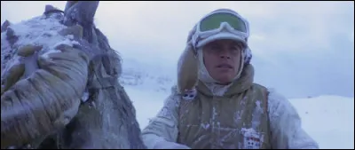 Why didn't Luke return to base before the snowstorm?