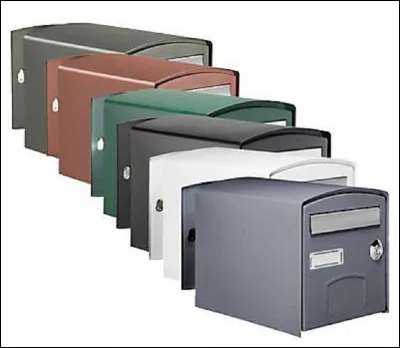 What has been the color of letterboxes in the UK since 1874?