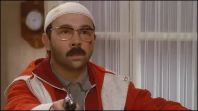 Cinema: In the film Le Pere Noel est une ordure , what is the name of the character dressed up as Pere Noel?